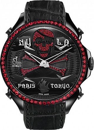 Jacob & Co. Watches Gents Collection PALATIAL FIVE TIME ZONE PIRATE PZ500.11.VO.NU.A Jacob & Co. Watches Gents Collection PALATIAL FIVE TIME ZONE PIRATE PZ500.11.VO.NU.A