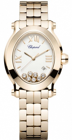 Chopard Happy Sport Happy Sport Oval 7 Diamonds 275350-5002