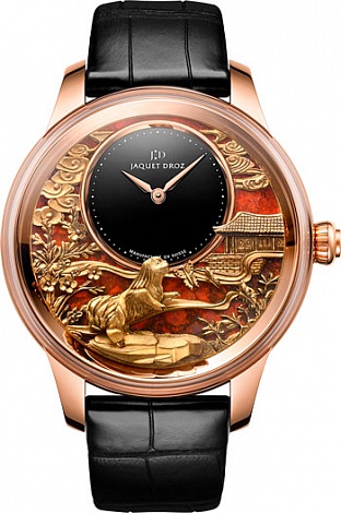 Jaquet Droz Les Ateliers d`Art Petite Heure Minute Relief Dog J005023286 Jaquet Droz Les Ateliers d`Art Petite Heure Minute Relief Dog J005023286