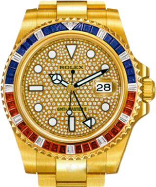 Rolex Архив Rolex 40mm Yellow Gold Jewellery 116758SARU Pave