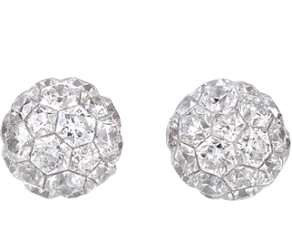 Jacob & Co. Jewelry Men's Cufflinks Diamond Ball Cufflinks 90710184 Jacob & Co. Jewelry Men's Cufflinks Diamond Ball Cufflinks 90710184