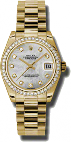 Rolex Datejust 26,29,31,34 mm Lady 31mm Yellow Gold 178288 mdp