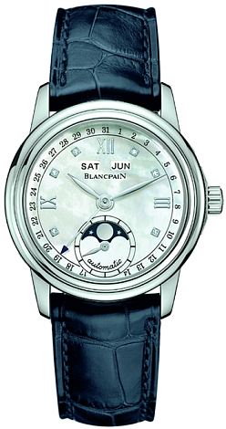 Blancpain Leman Moon Phase Complete Calendar 2360-1191A-55 Blancpain Leman Moon Phase Complete Calendar 2360-1191A-55