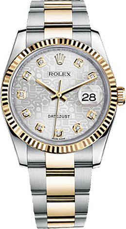 36 mm Steel and Yellow Gold 116233 