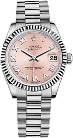 Rolex Datejust 26,29,31,34 mm Lady 31mm White Gold 178279-0068