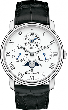 Blancpain Villeret QUANTIÈME PERPÉTUEL 8 JOURS 6659-3431-55B Blancpain Villeret QUANTIÈME PERPÉTUEL 8 JOURS 6659-3431-55B