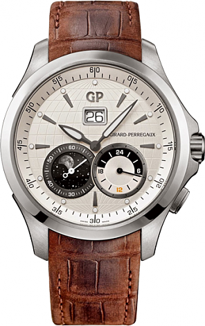 Girard-Perregaux Traveller Traveller Large Date Moon Phases & GMT 49655-11-132-BB6A