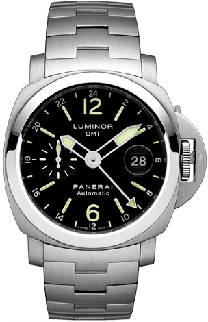 PANERAI LUMINOR GMT AUTOMATIC ACCIAIO PAM00297