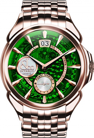 Jacob & Co. Watches Архив Jacob & Co. PALATIAL CLASSIC BIG DATE MINERAL CRYSTAL DIAL PC400.40.NS.MG.A40AA Jacob & Co. Watches Архив Jacob & Co. PALATIAL CLASSIC BIG DATE MINERAL CRYSTAL DIAL PC400.40.NS.MG.A40AA