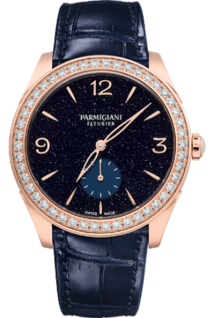 Parmigiani Fleurier Tonda Metropolitaine 36 Rose Gold Set Aventurine "Galaxy" PFC801-1510320-HA3181