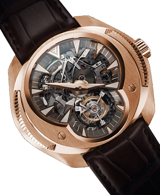 Franc Vila Montre Contemporaine Grande Complication Inaccessible Tourbilon Repetition Minute FVn3 Rosse Gold