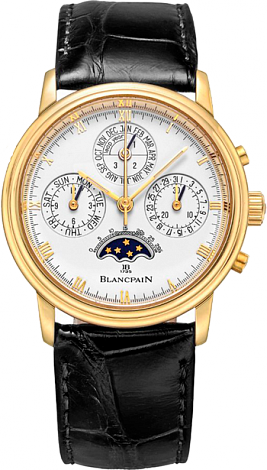 Blancpain Leman Perpetual Calendar Chrono 2585-1418-53 Blancpain Leman Perpetual Calendar Chrono 2585-1418-53
