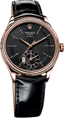 Rolex Cellini Dual Time 50525 black Rolex Cellini Dual Time 50525 black