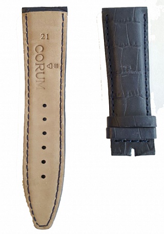Corum Ремень для часов Corum Серый алигатор 21х18 Golden Bridge Corum Ремень для часов Corum Серый алигатор 21х18 Golden Bridge