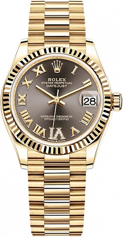 Rolex Datejust 26,29,31,34 mm 31 mm Yellow Gold 278278-0032