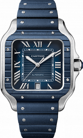 Cartier Santos de Cartier large model,mechanical, Steel,39.8 mm WSSA0048
