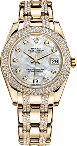 Rolex Datejust Special Edition Special Edition 34 mm Yellow Gold 81338-0019