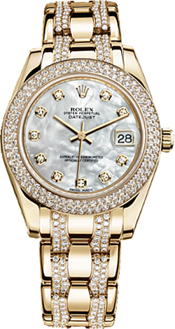 Rolex Datejust Special Edition Special Edition 34 mm Yellow Gold 81338-0019 Rolex Datejust Special Edition Special Edition 34 mm Yellow Gold 81338-0019