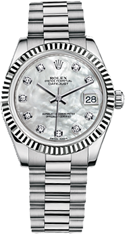 Rolex Архив Rolex Lady 31mm White Gold 178279-0015