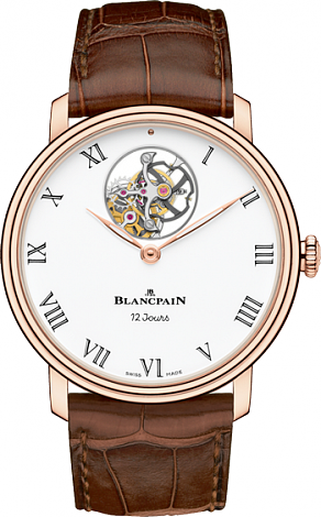 Blancpain Villeret TOURBILLON VOLANT UNE MINUTE 12 JOURS 66240-3631-55B Blancpain Villeret TOURBILLON VOLANT UNE MINUTE 12 JOURS 66240-3631-55B
