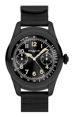Montblanc Summit Smartwatch Black Steel Case 46mm 117537 Montblanc Summit Smartwatch Black Steel Case 46mm 117537