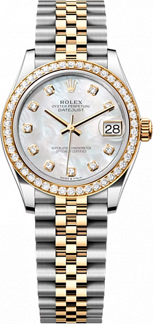 Rolex Datejust 26,29,31,34 mm 31mm Steel and Yellow Gold 278383rbr-0028