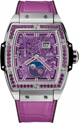 Hublot Spirit of Big Bang Moonphase Violet 647.NX.4771.LR.1205 Hublot Spirit of Big Bang Moonphase Violet 647.NX.4771.LR.1205
