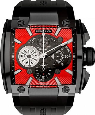 Rebellion RE-1 Chronographe Full Black Red chronographe-full-black-red