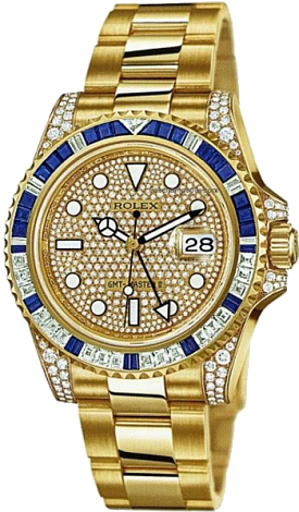 Rolex Архив Rolex 40mm Yellow Gold Jewellery 116758SA Pave