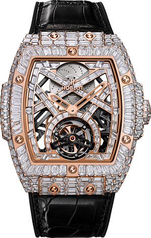 Hublot Spirit of Big Bang High Jewellery Full Baguette 906.OX.9000.LR.9904 Hublot Spirit of Big Bang High Jewellery Full Baguette 906.OX.9000.LR.9904