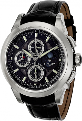 Perrelet Архив Perrelet Perpetual Calender Steel A1058/1 Perrelet Архив Perrelet Perpetual Calender Steel A1058/1
