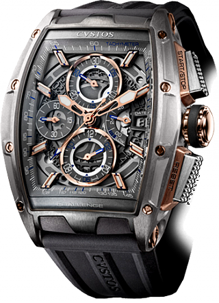 Cvstos Challenge Chrono II Steel with Red Gold 5N components