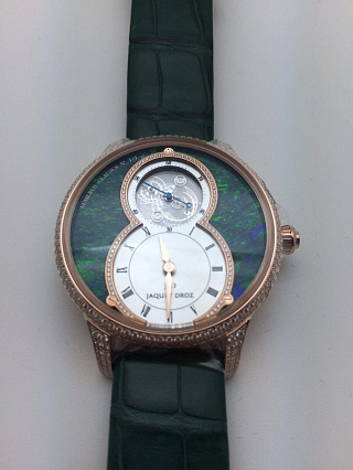 Grande Seconde Tourbillon Australian opal 01