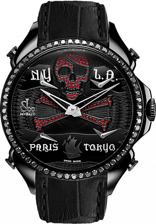 Jacob & Co. Watches Gents Collection PALATIAL FIVE TIME ZONE PIRATE PZ500.11.SO.NU.A