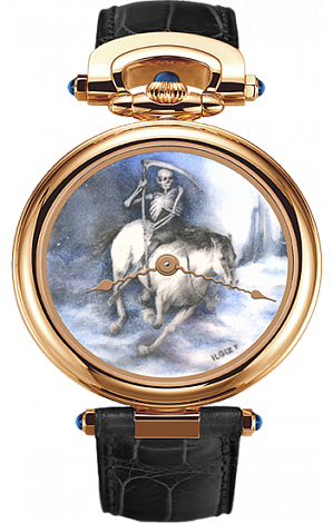 Bovet Miniature Painting by Ilgiz F. 43 mm «Rider of the Apocalypse» AF43593