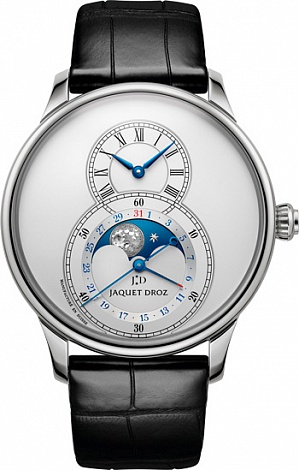 Jaquet Droz Legend Geneva Grande Seconde Moon Silver J007530240 Jaquet Droz Legend Geneva Grande Seconde Moon Silver J007530240
