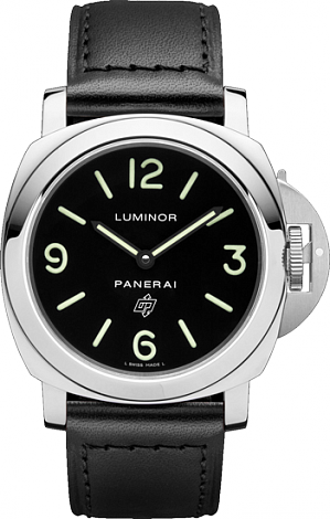 PANERAI LUMINOR BASE LOGO ACCIAIO PAM00000 PANERAI LUMINOR BASE LOGO ACCIAIO PAM00000