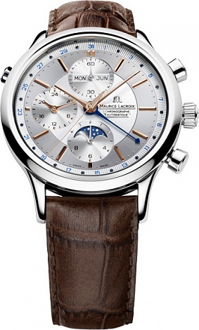 Maurice Lacroix Les Classiques CHRONOGRAPHE PHASES DE LUNE LC6078-SS001-131-1 Maurice Lacroix Les Classiques CHRONOGRAPHE PHASES DE LUNE LC6078-SS001-131-1