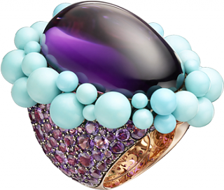 De Grisogono Jewelry Melody of Colours Collection Ring 50606-04 De Grisogono Jewelry Melody of Colours Collection Ring 50606-04