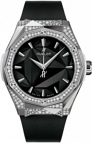 Hublot Classic Fusion Orlinski Titanium Pave 550.NS.1800.RX.1804 Hublot Classic Fusion Orlinski Titanium Pave 550.NS.1800.RX.1804