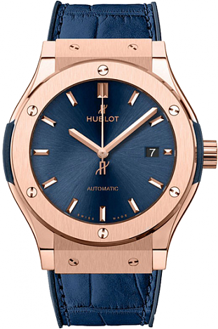 Hublot Classic Fusion Blue King Gold 45mm 511.OX.7180.LR