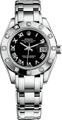 Rolex Datejust Special Edition Lady Pearlmaster 29 mm White Gold 80319-0108