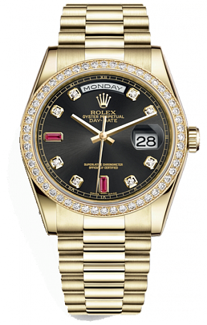 Rolex Day-Date 36 mm Yellow Gold 118348-0148 Rolex Day-Date 36 mm Yellow Gold 118348-0148