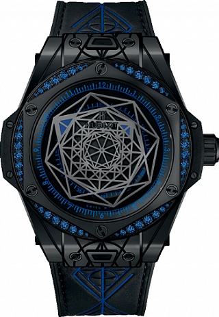 Hublot Big Bang One Click 39 MM Sang Bleu All Black Blue 39 mm 465.CS.1119.VR.1201.MXM18