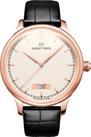 Jaquet Droz Magestic Beijing Grande Heure Minute Quantieme Ivory Enamel J017513200