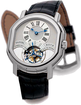 Daniel Roth Masters Tourbillon 8-Days Power Reserve Double Face 197.X.60 Daniel Roth Masters Tourbillon 8-Days Power Reserve Double Face 197.X.60