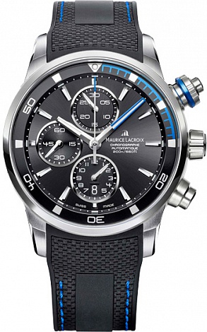 Maurice Lacroix Pontos Chronograph S Blue PT6008-SS001-331-1