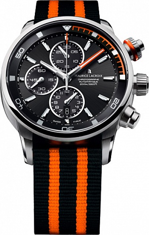 Maurice Lacroix Pontos Chronograph S Orange PT6008-SS002-332-1 Maurice Lacroix Pontos Chronograph S Orange PT6008-SS002-332-1