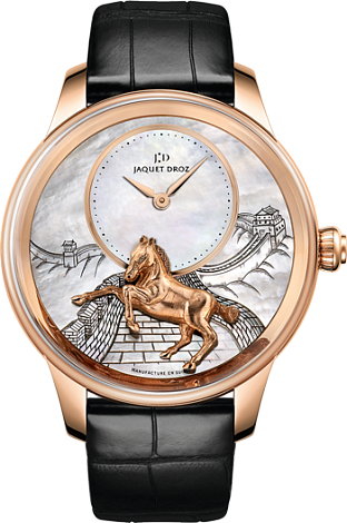 Jaquet Droz Les Ateliers d`Art PETITE HEURE MINUTE RELIEF HORSE J005023275