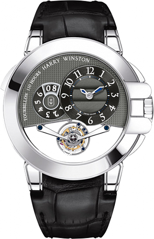 Harry Winston Архив Harry Winston Tourbillon Big Date 400/MMTBD45WL.K Harry Winston Архив Harry Winston Tourbillon Big Date 400/MMTBD45WL.K